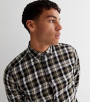 Only & Sons Stone Check Long Sleeve Shirt